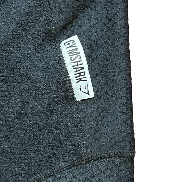 GYMSHARK True Texture Side Pocket Leggings in Black  SZ XS - Picture 7 of 12